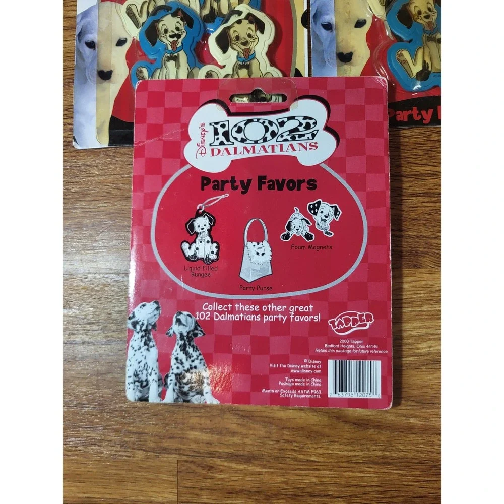 Lot‎ Of 3 Vintage 102 Dalmations Party Favors 12 Total